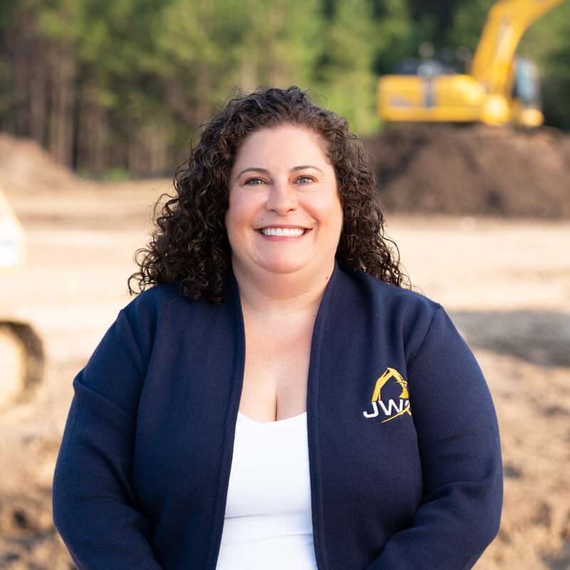 Presenting professional support for JWC civil sitework